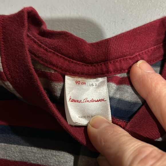 Lot 5 long sleeved toddler boy cotton play shirts - Picture 5 of 11